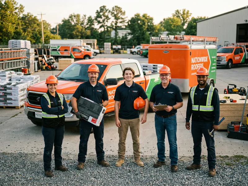 Natiowide Roofers - roof installation in Greensboro near me